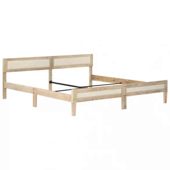 tömör mangófa ágykeret 200 cm
