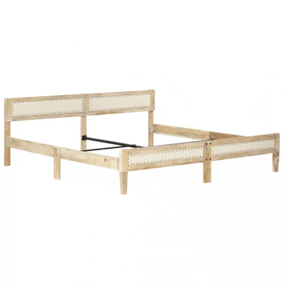 tömör mangófa ágykeret 200 cm