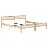 tömör mangófa ágykeret 200 cm