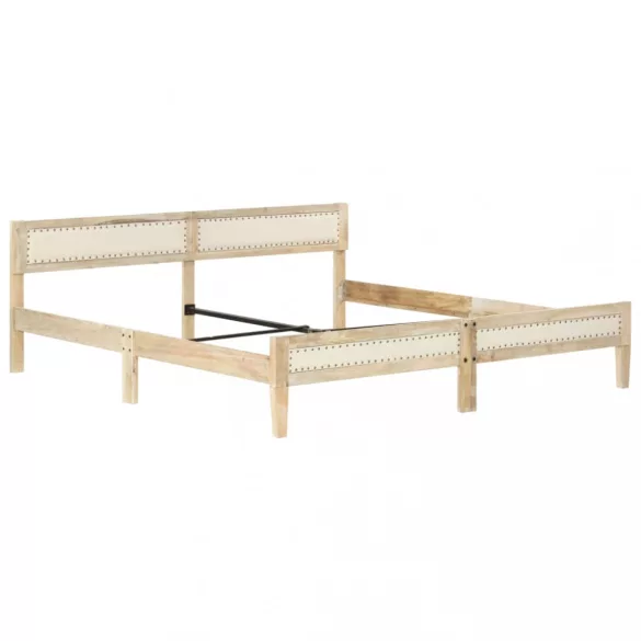 tömör mangófa ágykeret 200 cm
