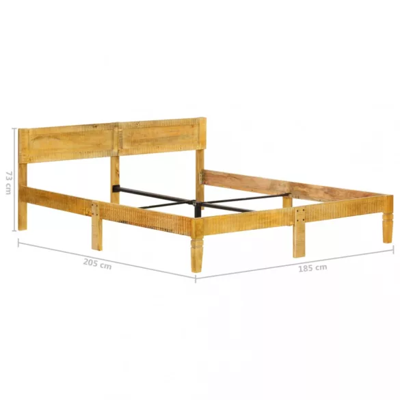 tömör mangófa ágykeret 180 cm