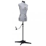 szürke női állítható próbababa S-es méret 33-40