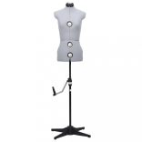 szürke női állítható próbababa S-es méret 33-40