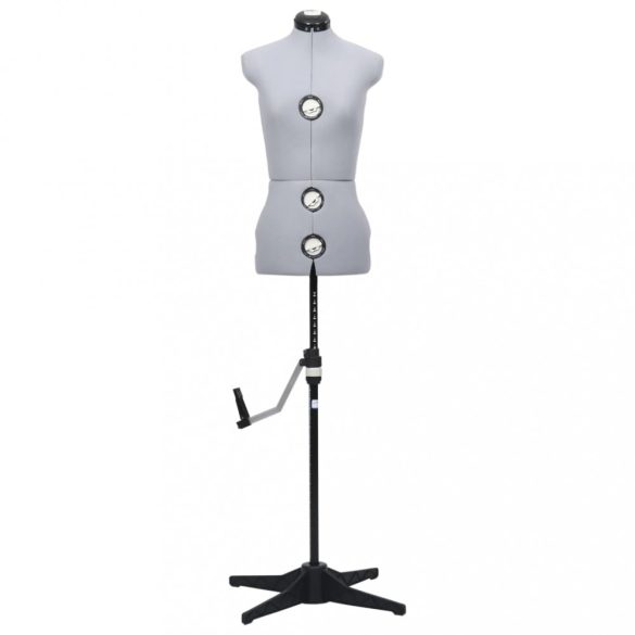 szürke női állítható próbababa S-es méret 33-40