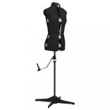 fekete női állítható próbababa S-es méret 33-40