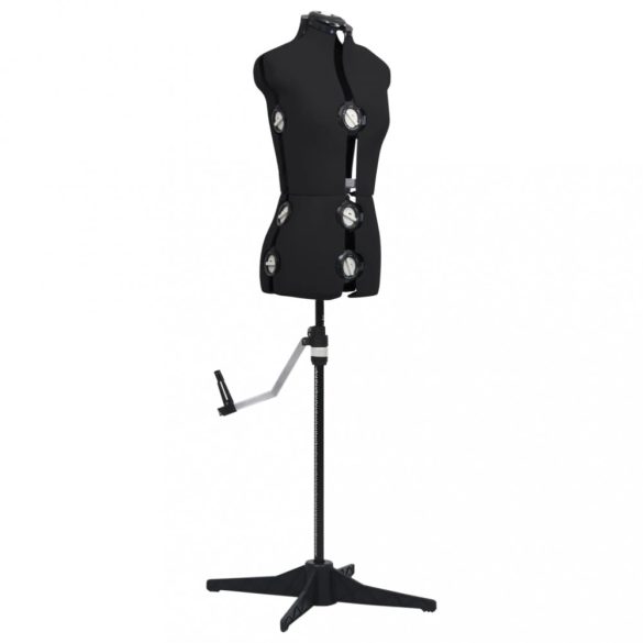 fekete női állítható próbababa S-es méret 33-40