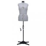 szürke női állítható próbababa M-es méret 40-46