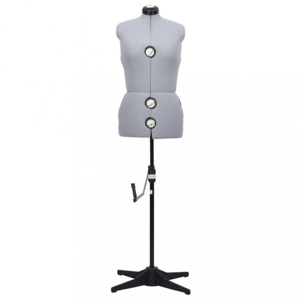 szürke női állítható próbababa M-es méret 40-46