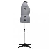 szürke női állítható próbababa L-es méret 44-50