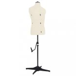 krémszínű férfi állítható próbababa 37-45 méretű