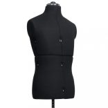 fekete férfi állítható próbababa 37-45 méretű