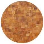tömör tíkfa dohányzóasztal 60 x 60 x 35 cm