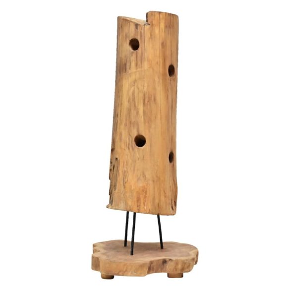 tömör tíkfa bortartó állvány 8 palackhoz 40 x 30 x 80 cm