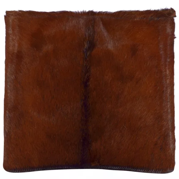 kecskebőr és tömör tíkfa összecsukható szék