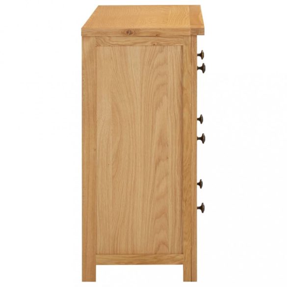 tömör tölgyfa komód 80 x 35 x 75 cm