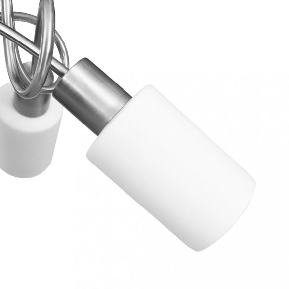 fehér kerámia lámpaernyős mennyezeti lámpa 3 db E14-es izzóhoz