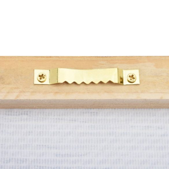 többszínű vázás virágos nyomtatott vászon faliképszett 150x60cm