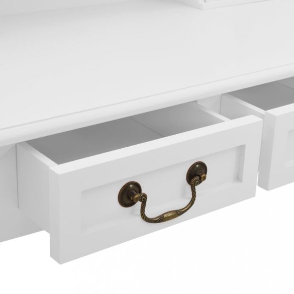 fehér császárfa fésülködőasztal-szett ülőkével 80 x 69 x 141 cm