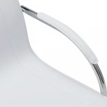 fehér konzolos műbőr irodaszék