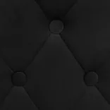 2 db fekete bársony bárszék