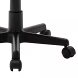 fekete hálószövetű irodaszék 44 x 52 x 100 cm