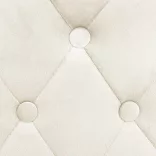 2 db krémszínű bársony bárszék