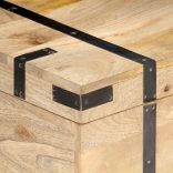 tömör mangófa láda 90 x 40 x 40 cm