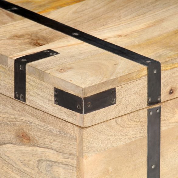 tömör mangófa láda 90 x 40 x 40 cm