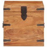 tömör akácfa láda 40 x 40 x 40 cm