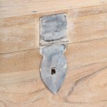 tömör akácfa láda 40 x 40 x 40 cm