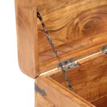 tömör akácfa láda 40 x 40 x 40 cm