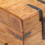 tömör akácfa láda 40 x 40 x 40 cm