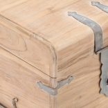 tömör akácfa láda 40 x 40 x 40 cm