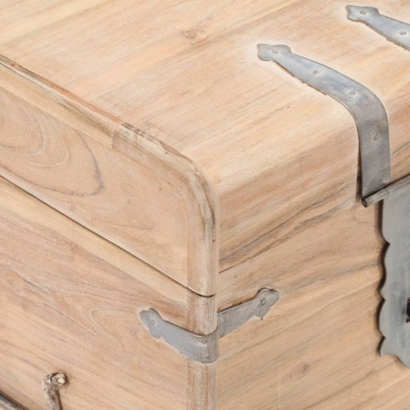 tömör akácfa láda 40 x 40 x 40 cm