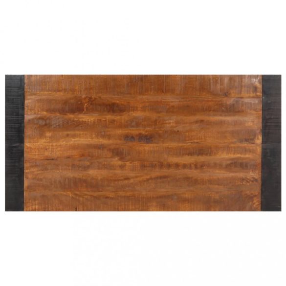 tömör nyers mangófa étkezőasztal 140 x 70 x 76 cm