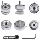 jelvénykészítő gép körvágóval forgó lyukasztóval 44 mm