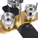 jelvénykészítő gép körvágóval forgó lyukasztóval 37 mm