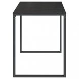 fekete forgácslap számítógépasztal 110 x 60 x 73 cm