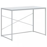 fehér szerelt fa számítógépasztal 110 x 60 x 70 cm