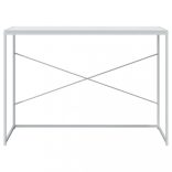 fehér szerelt fa számítógépasztal 110 x 60 x 70 cm