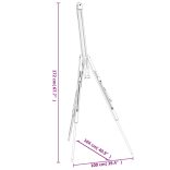 tömör bükkfa festőállvány 100 x 104 x 172 cm