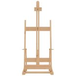 tömör fenyőfa asztali festőállvány 29,5x33x80 cm
