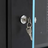 4U fali hálózati szekrény 19 IP20 53 x 40 x 21 cm"