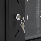 12U fali hálózati szekrény 19 IP20 53 x 40 x 60 cm"