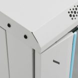 22U hálózati szekrény 19 forgó lábakkal IP20 60 x 60 x 120 cm"