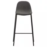 5-részes sötétszürke szövet bárszett