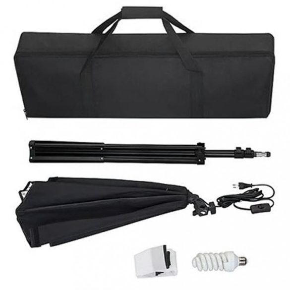 fotóstúdió-felszerelés hátterekkel és softbox lámpával