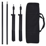 fotóstúdió-felszerelés softbox lámpákkal és hátterekkel