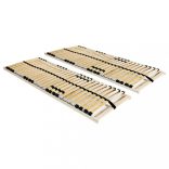 2 db 7 zónás 28 léces ágyrács 80 x 200 cm