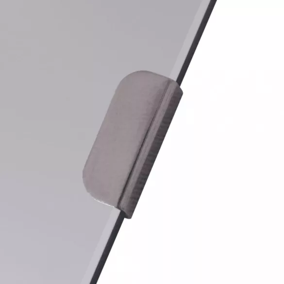 16 db keret nélküli üveg tükörcsempe 20,5 cm